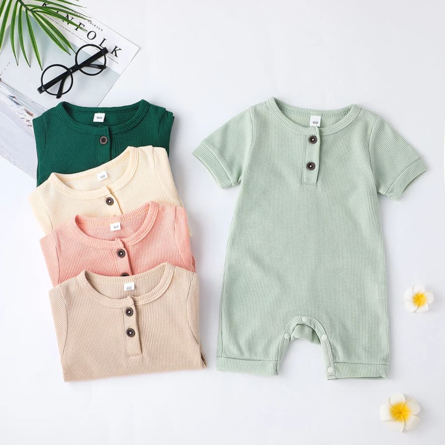 Unisex Summer Essential Jumpsuit - Forest