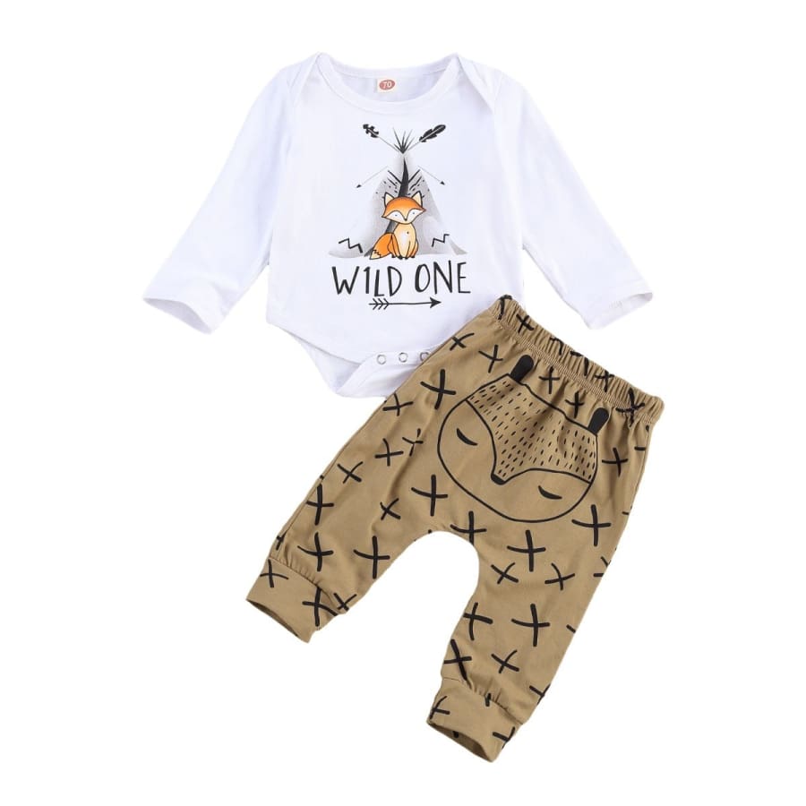 Wild One Trackie Set - 12-18 Months - Sets sets