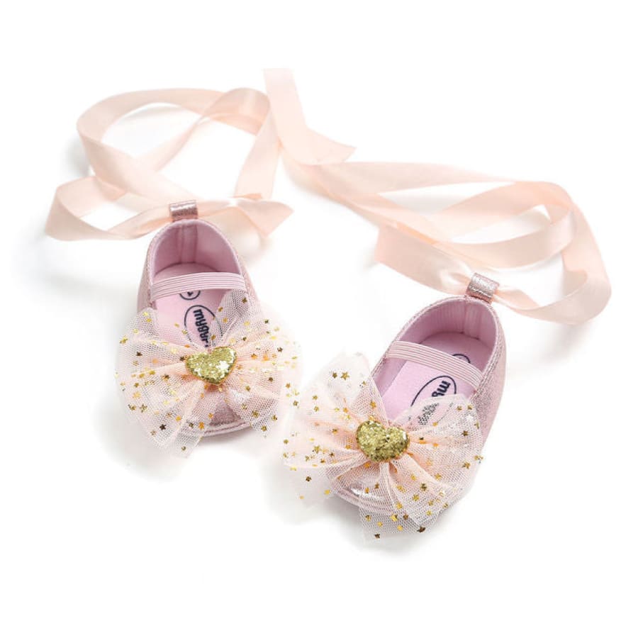 Anaise Flutters &amp; Hearts Ballet Flat - Grey - shoes shoes