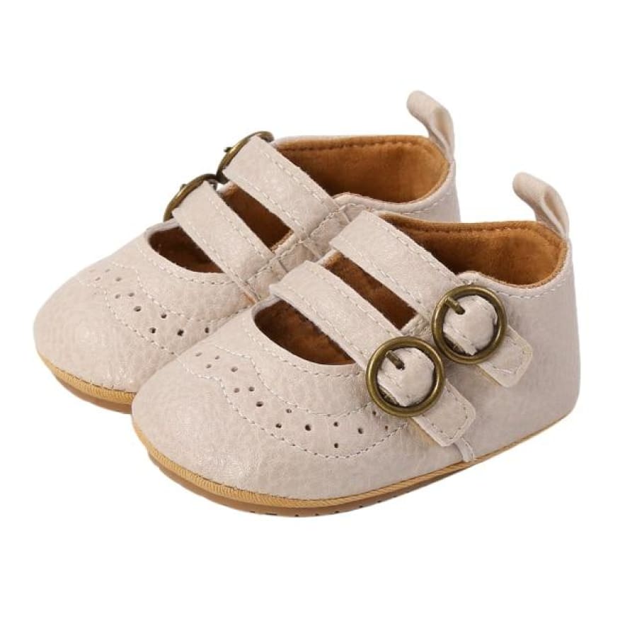 Avery Buckle Up Pre Walker - Cream - 0-6 Months - Shoes shoes