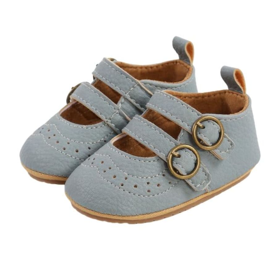 Avery Buckle Up Pre Walker - Slate - 0-6 Months - Shoes shoes