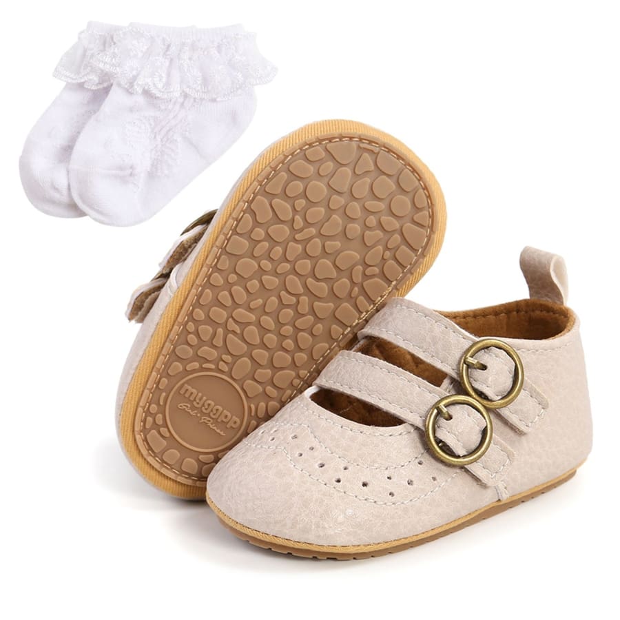 Avery Buckle Up Pre Walker - Slate - 0-6 Months - Shoes shoes