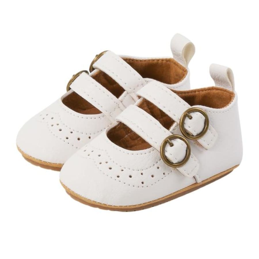 Avery Buckle Up Pre Walker - Snow - 0-6 Months - Shoes shoes