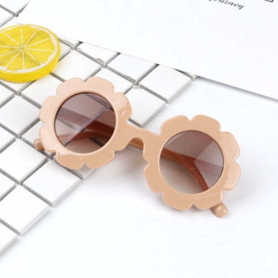 Chloe Flower Sunglasses - Neutral - Sunglasses sunglasses
