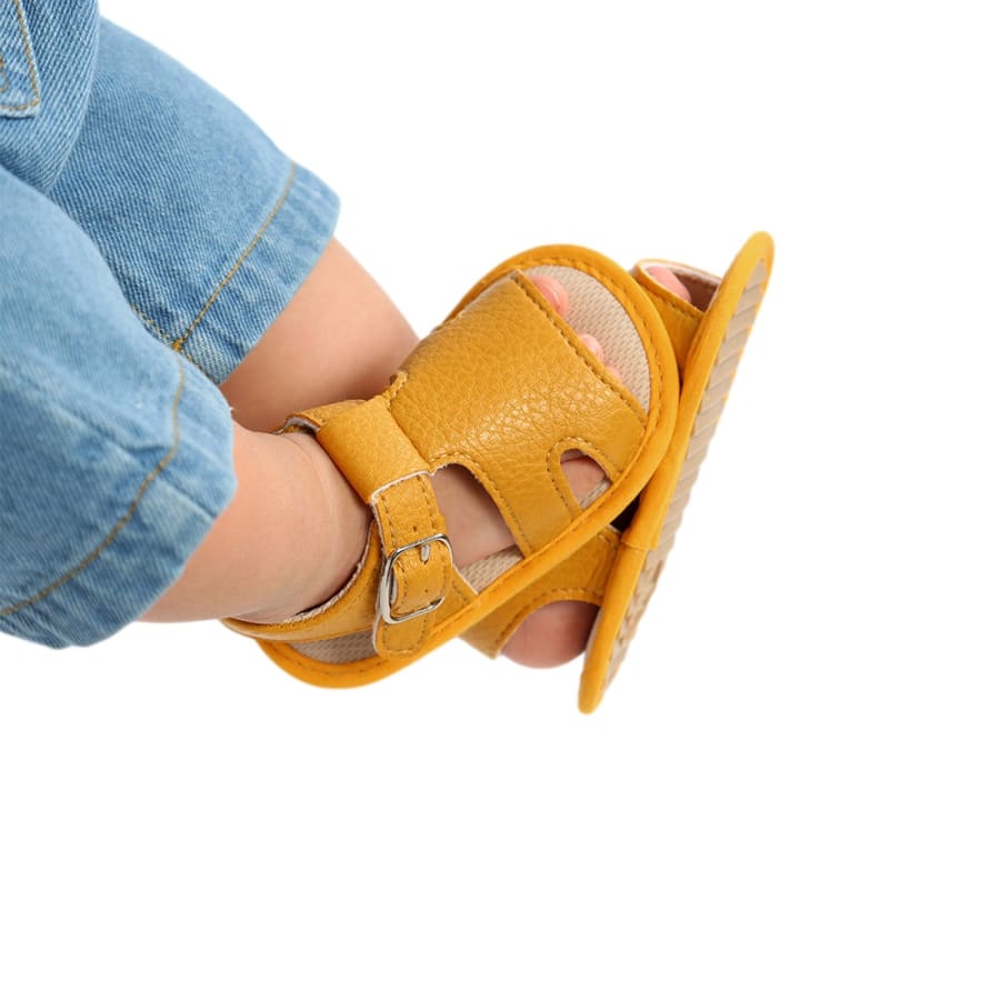 Declan Soft Sole Pre-Walker Sandal - Slate - 12-18 Months - Shoes shoes