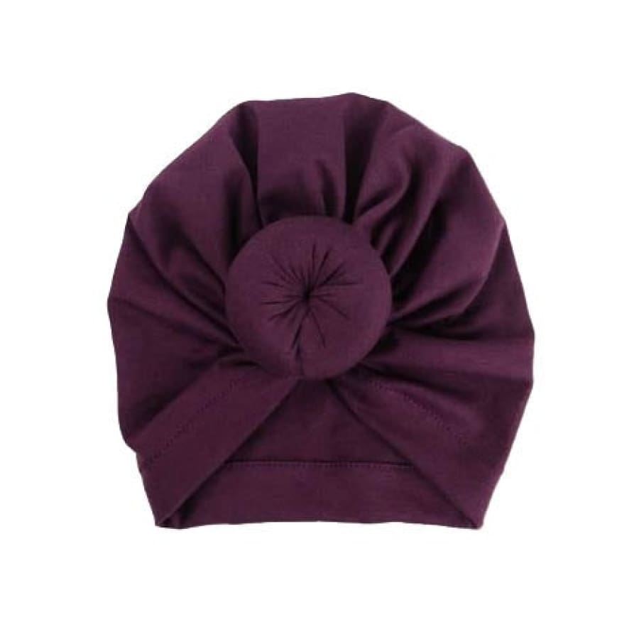 Donut Turban Headband - Purple - Headband headband