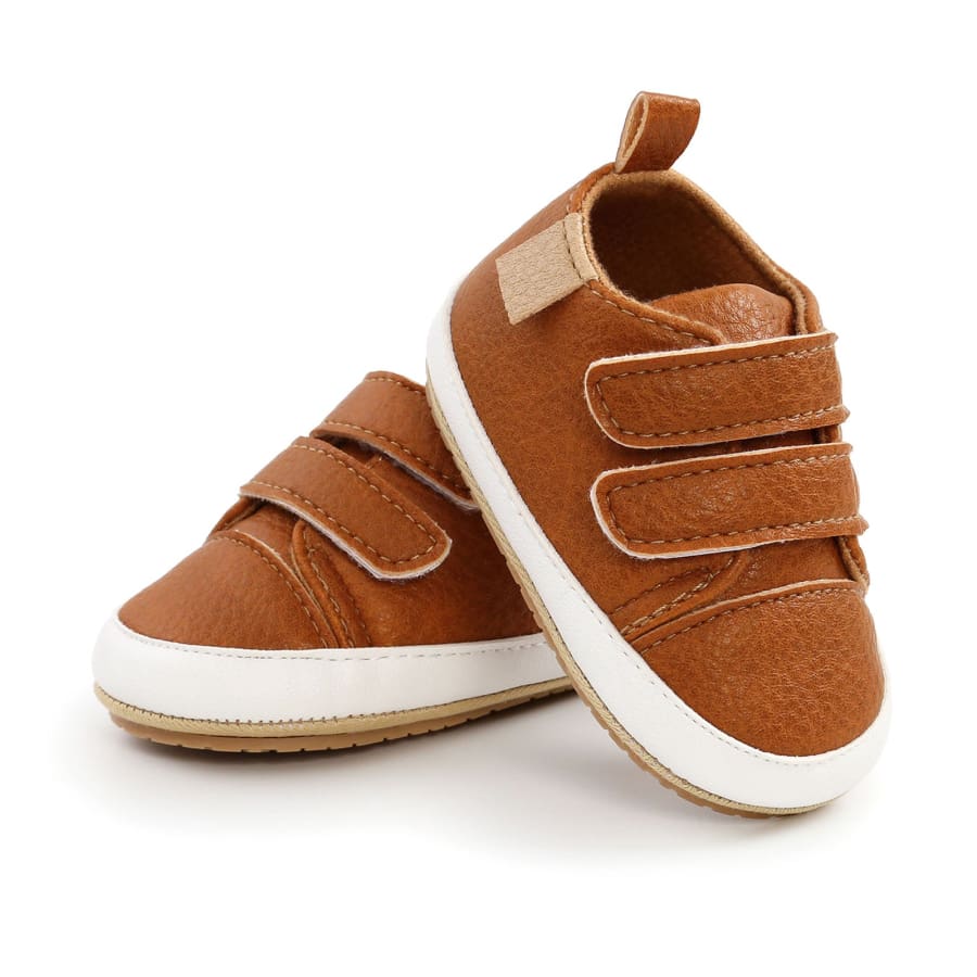 Drew Pre Walker Sneaker - Brown - 0-6 Months