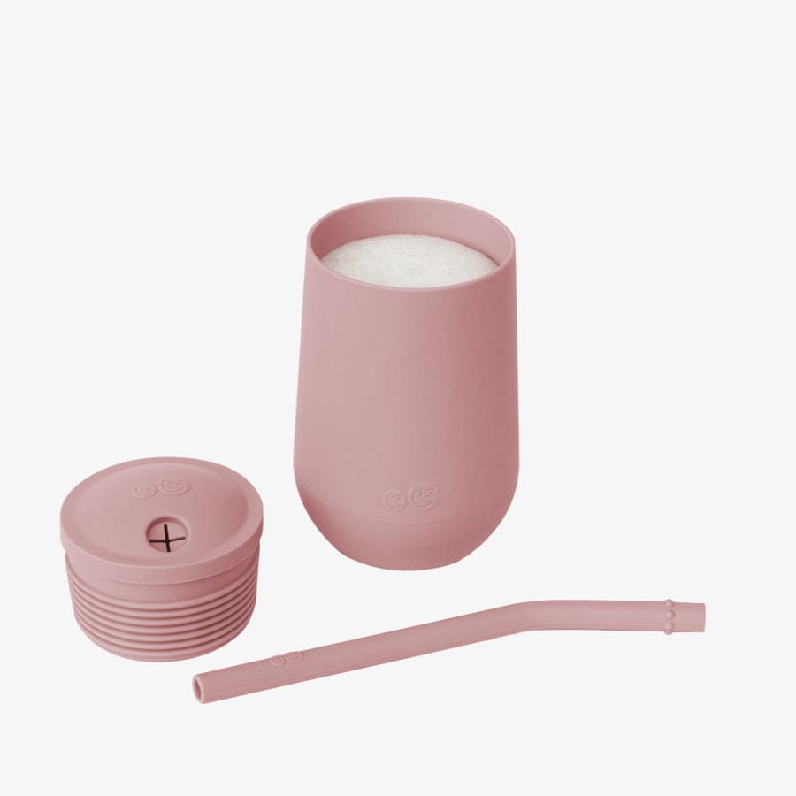 Ezpz Happy Cup + Straw System Blush - Feeding