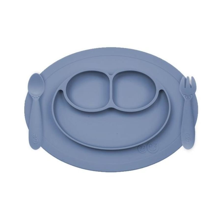 Ezpz Mini Feeding Set Indigo - Feeding Bowl, drink cups, ezpz, Feeding