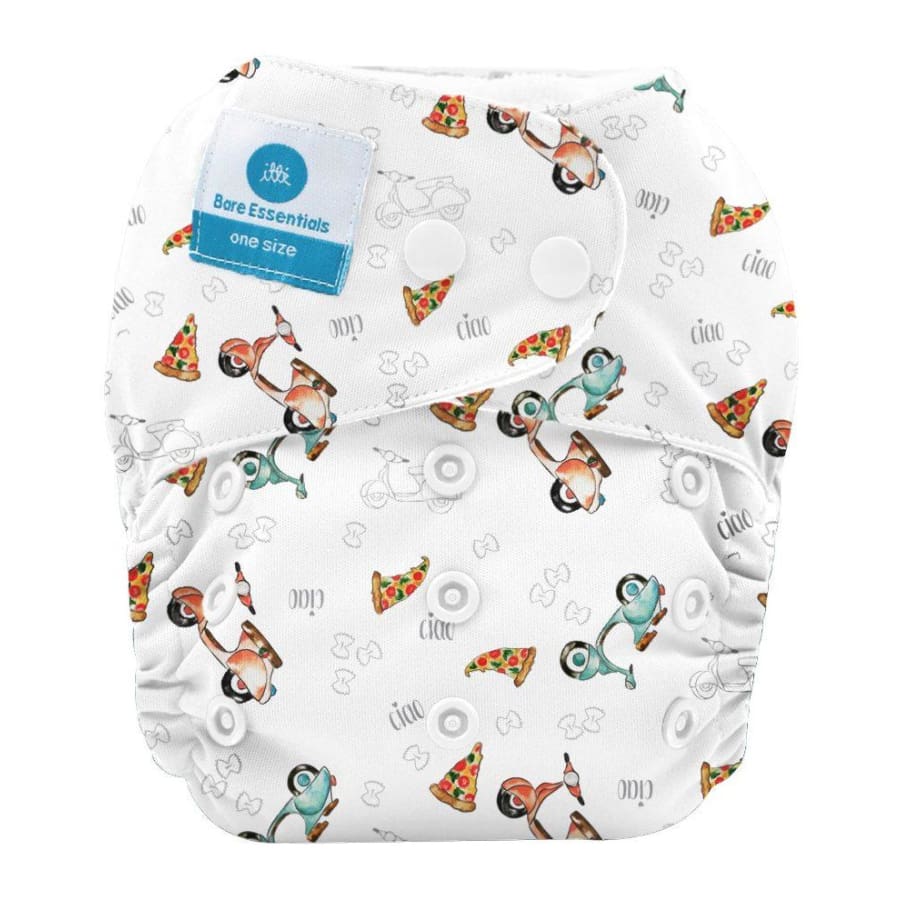 itti Snap Bare Essentials One Size Fits Most Nappy – Italy - Bamboo - Cloth Nappies cloth nappy 5% off