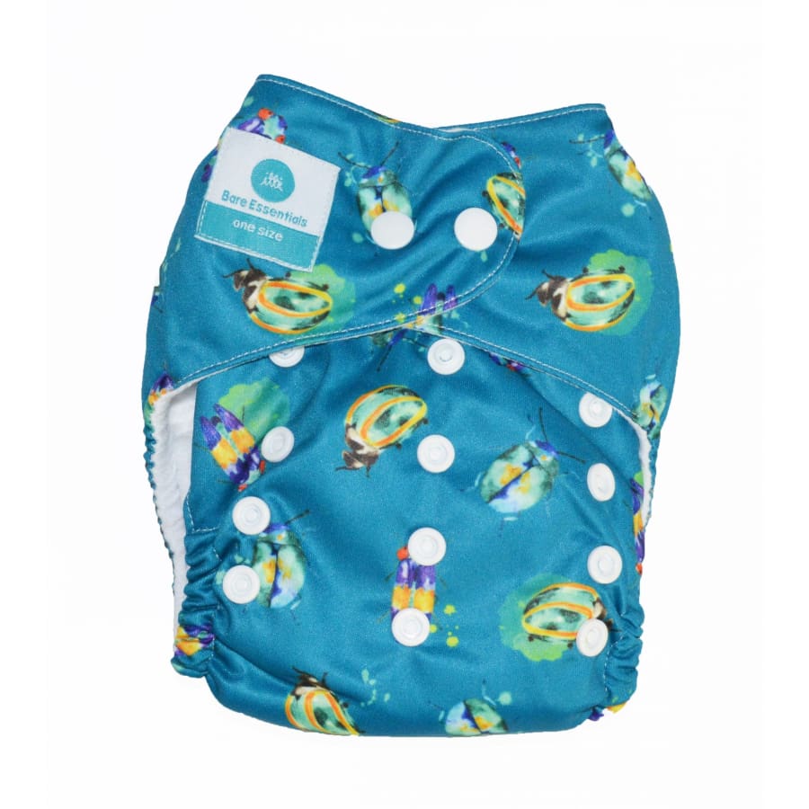 itti Snap Bare Essentials One Size Fits Most Nappy Little Critters - Bamboo - Cloth Nappies cloth nappy 5% off