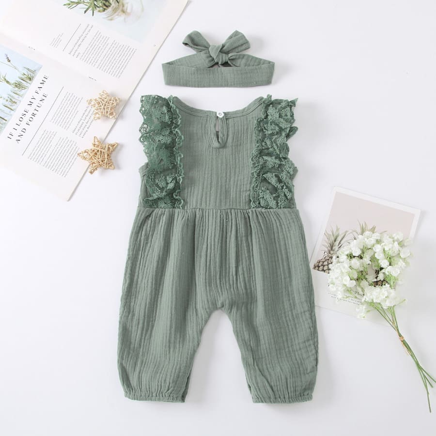 Lizzy Bow Waisted Jumpsuit - Mauve