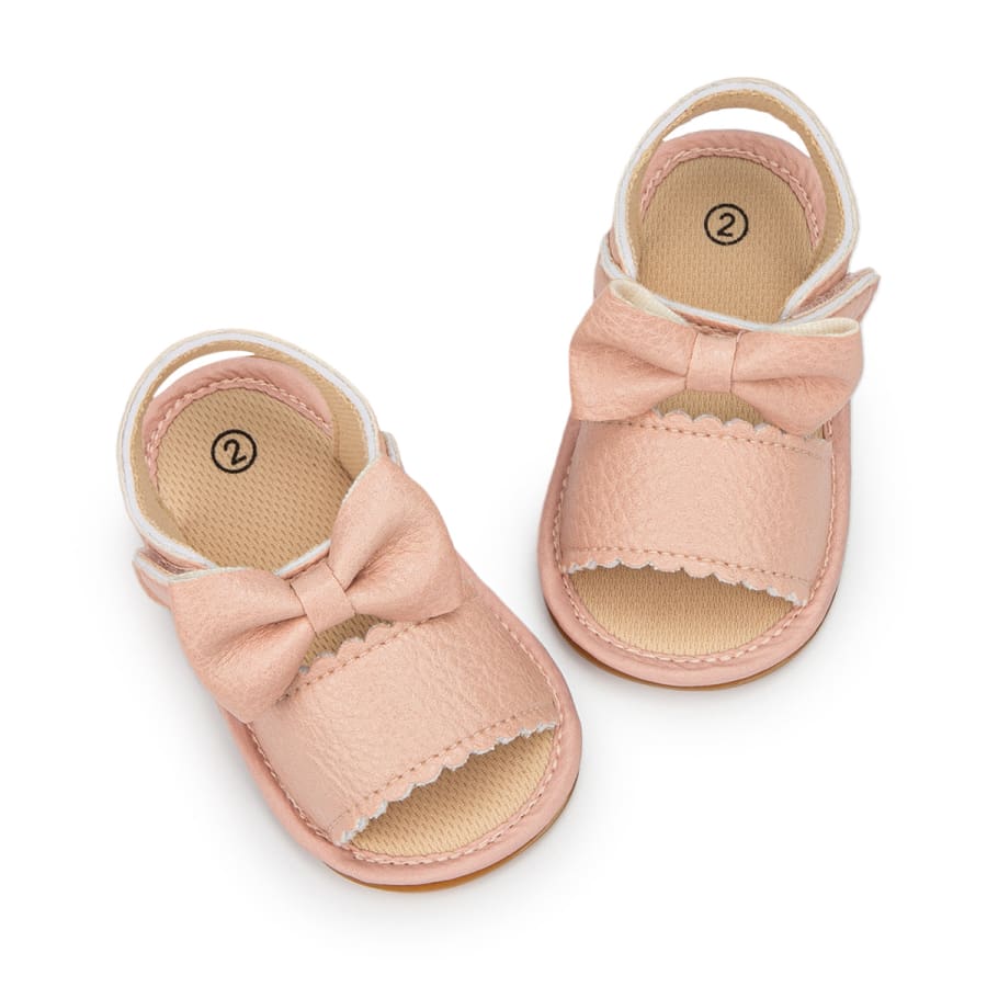 Marnie Bow Sandal - Blush
