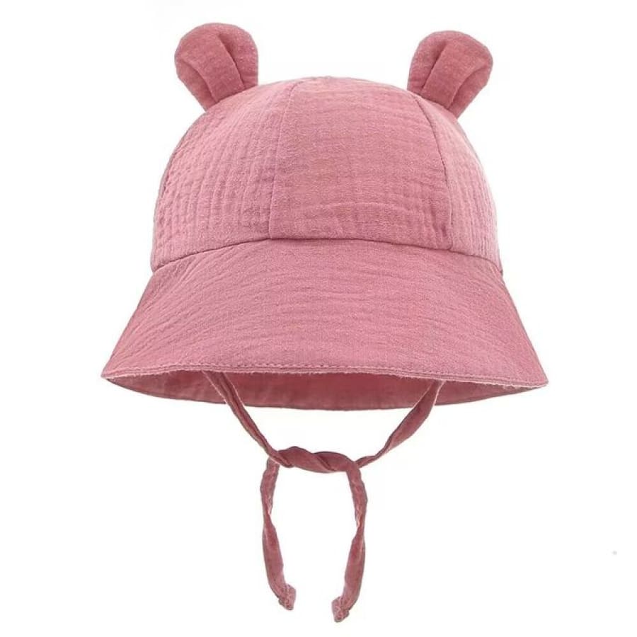 Muslin Sun Hat - Blush