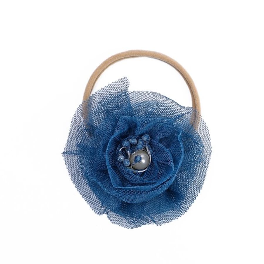 Poppy Floral Headband - Ultramarine - Headband headband