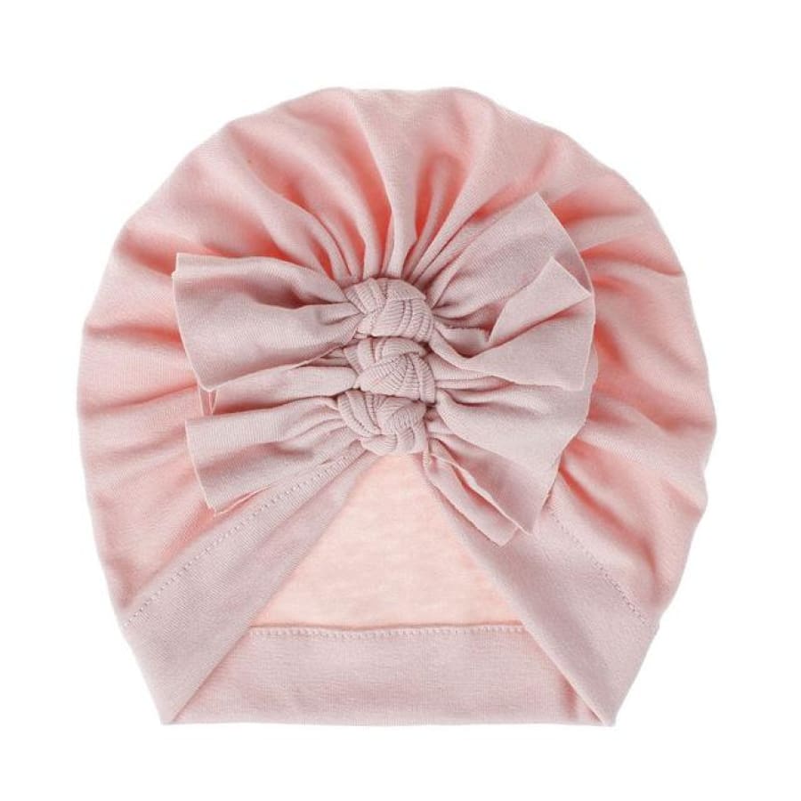 Stretch Bow Beanie - Pink - Headband headband