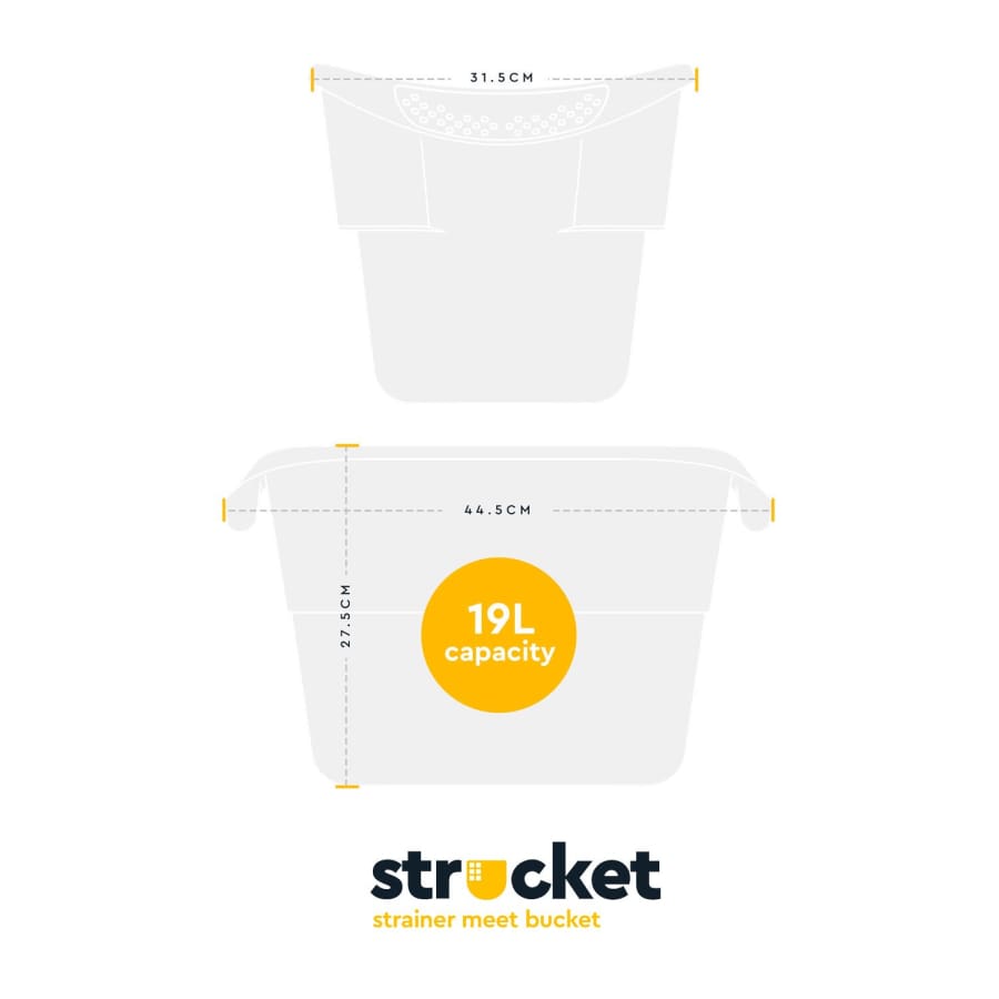 The Strucket - Blue - Bucket bucket strucket