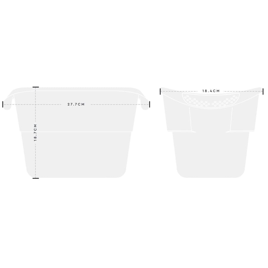 The Strucket Mini - Grey - Bucket bucket, strucket