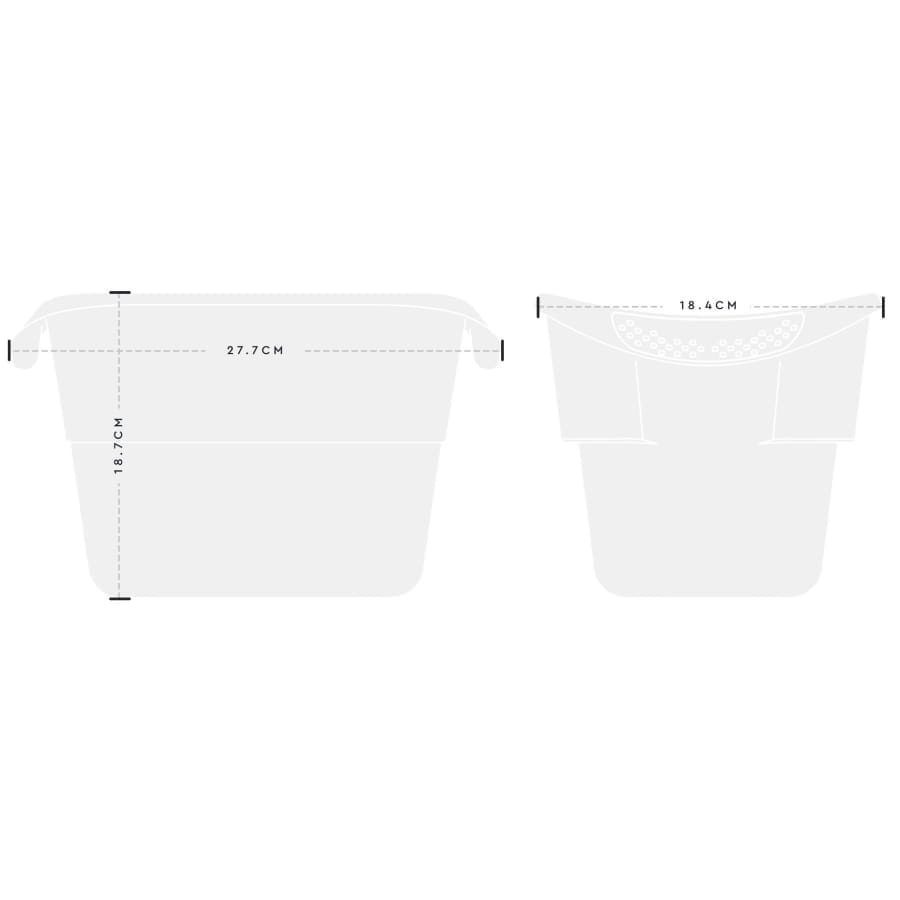 The Strucket Mini - Aqua - Bucket bucket, strucket