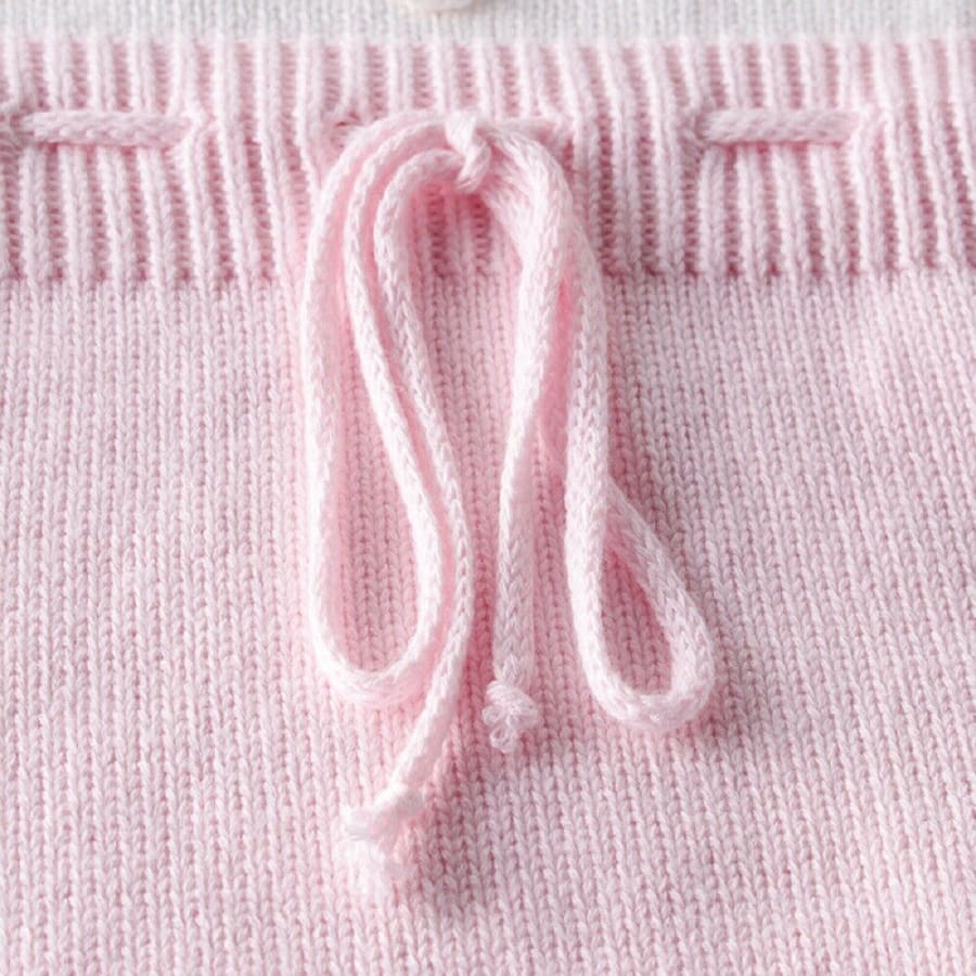 Tiana Princess Long Sleeve Knit Romper - Pink