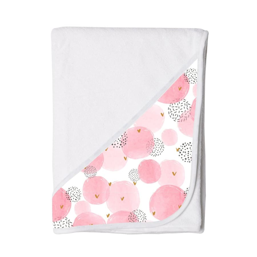 Towelling Stories Hands Free Baby Bath Towel - Pretty in Pink - Towel towel 5% off